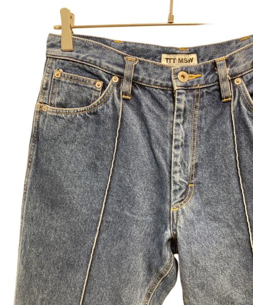 TTT MSW（ティー）TTT MSW (ティー) NEW STANDARD DENIM PANTS インディゴ サイズ:Mの古着・服飾アイテム