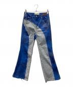 ANDERSON BELLアンダースンベル）の古着「デザインフレアデニム」｜ブルー