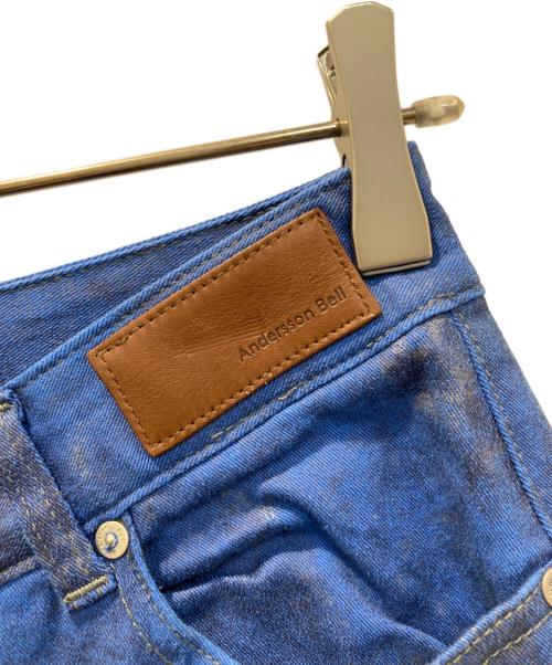 ANDERSON BELL（アンダースンベル）anderson bell (アンダースンベル) デザインフレアデニム ブルー サイズ:36の古着・服飾アイテム