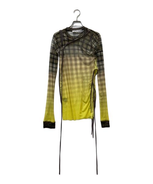 ottolinger（オットリンガー）OTTOLINGER (オットリンガー) シアーチュール イエロー サイズ:Mの古着・服飾アイテム