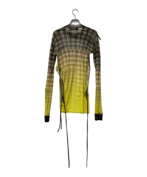 ottolinger（オットリンガー）OTTOLINGER (オットリンガー) シアーチュール イエロー サイズ:Mの古着・服飾アイテム