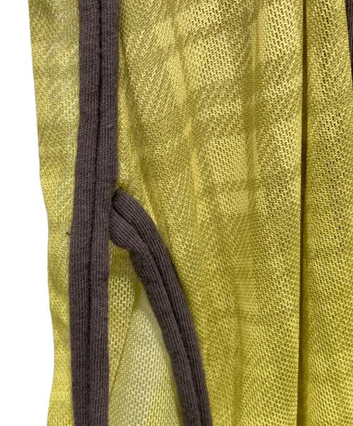 ottolinger（オットリンガー）OTTOLINGER (オットリンガー) シアーチュール イエロー サイズ:Mの古着・服飾アイテム