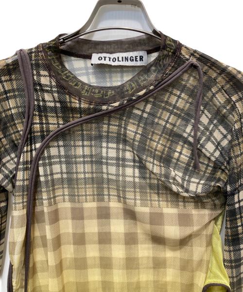 ottolinger（オットリンガー）OTTOLINGER (オットリンガー) シアーチュール イエロー サイズ:Mの古着・服飾アイテム