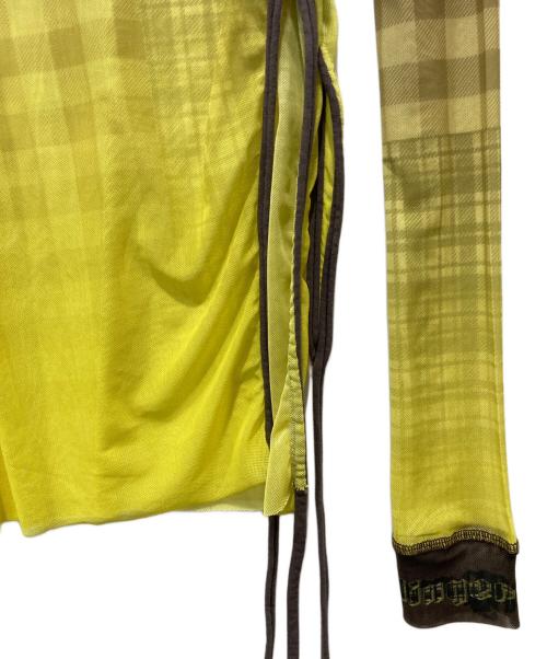 ottolinger（オットリンガー）OTTOLINGER (オットリンガー) シアーチュール イエロー サイズ:Mの古着・服飾アイテム