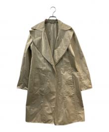 ETRO（エトロ）の古着「ロングコート」｜ベージュ