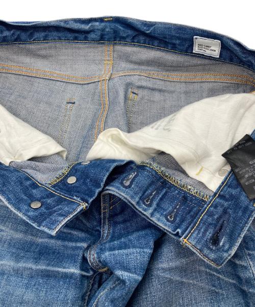 RED CARD（レッドカード）RED CARD (レッドカード) USED加工 ボタンフライ ストレートデニム インディゴ サイズ:W29の古着・服飾アイテム