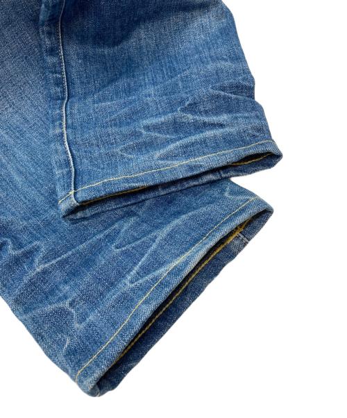 RED CARD（レッドカード）RED CARD (レッドカード) USED加工 ボタンフライ ストレートデニム インディゴ サイズ:W29の古着・服飾アイテム