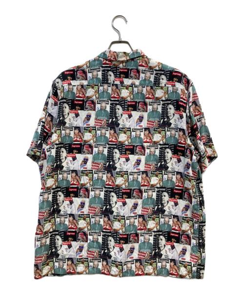 SUPREME（シュプリーム）Supreme (シュプリーム) Magazine S/S Shirt Multi ホワイト サイズ:XLの古着・服飾アイテム