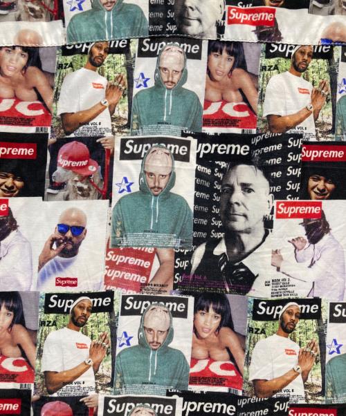 SUPREME（シュプリーム）Supreme (シュプリーム) Magazine S/S Shirt Multi ホワイト サイズ:XLの古着・服飾アイテム