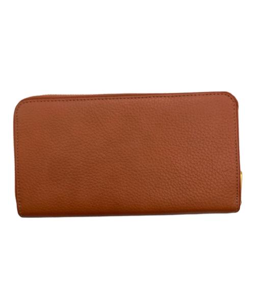 IL BISONTE（イル ビゾンテ）IL BISONTE (イル ビゾンテ) ラウンドジップウォレット ブラウンの古着・服飾アイテム