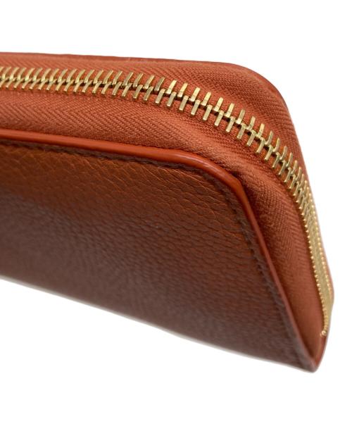IL BISONTE（イル ビゾンテ）IL BISONTE (イル ビゾンテ) ラウンドジップウォレット ブラウンの古着・服飾アイテム