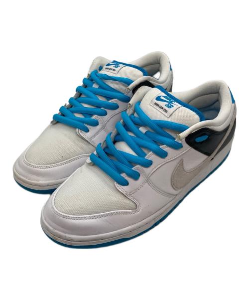 NIKE SB（ナイキエスビー）NIKE SB (ナイキエスビー) ローカットスニーカー ホワイト×ブラック サイズ:30の古着・服飾アイテム