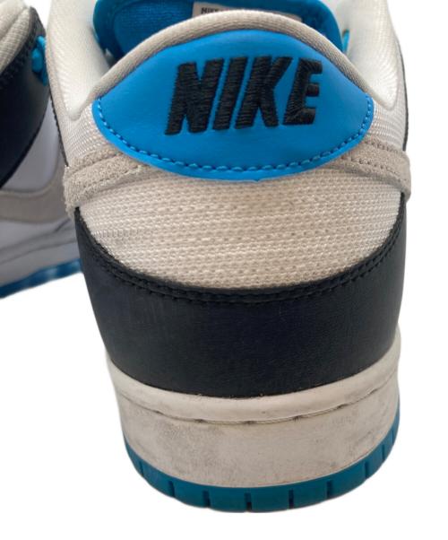 NIKE SB（ナイキエスビー）NIKE SB (ナイキエスビー) ローカットスニーカー ホワイト×ブラック サイズ:30の古着・服飾アイテム