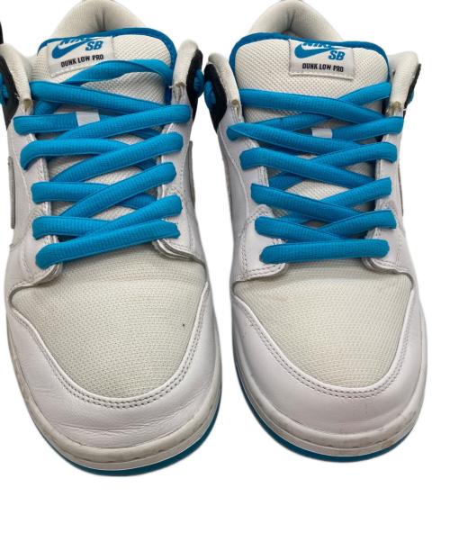 NIKE SB（ナイキエスビー）NIKE SB (ナイキエスビー) ローカットスニーカー ホワイト×ブラック サイズ:30の古着・服飾アイテム