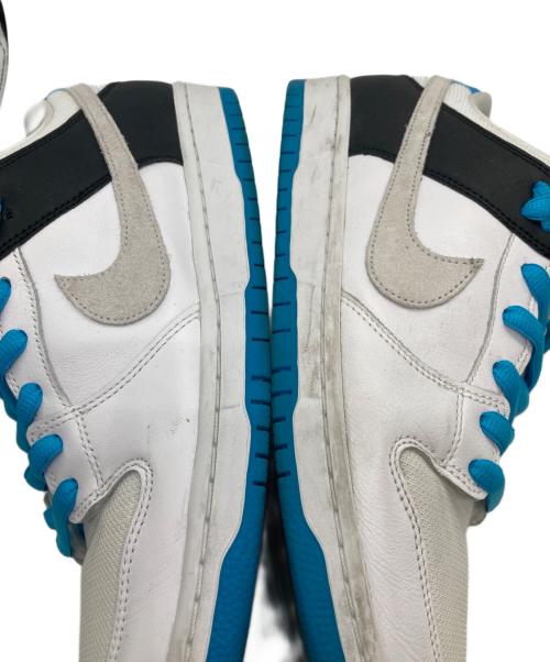NIKE SB（ナイキエスビー）NIKE SB (ナイキエスビー) ローカットスニーカー ホワイト×ブラック サイズ:30の古着・服飾アイテム
