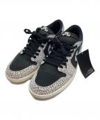 NIKEナイキ）の古着「ローカットスニーカー」｜アイボリー×ブラック