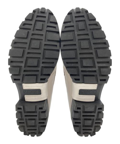 ECCO（エコー）ECCO (エコー) MOC-TOE PENNY LOAFER ホワイト サイズ:24cmの古着・服飾アイテム