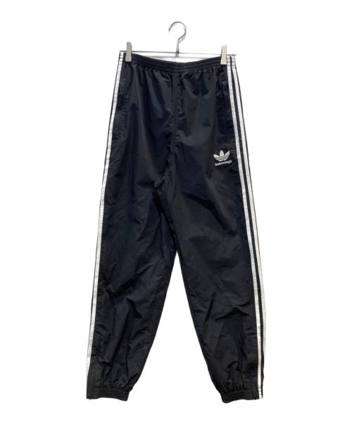 BALENCIAGA（バレンシアガ）BALENCIAGA (バレンシアガ) adidas (アディダス) 3ラインナイロンパンツ ブラック サイズ:34の古着・服飾アイテム