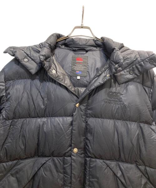 Canterbury（カンタベリー）CANTERBURY (カンタベリー) ダウンジャケット ブラック サイズ:Ｌの古着・服飾アイテム
