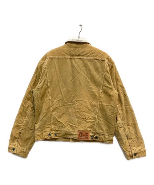 POLO JEANS CO.（ポロジーンズカンパニー）POLO JEANS CO. (ポロジーンズカンパニー) ボアコーデュロイジャケット ブラウン サイズ:Ｍの古着・服飾アイテム