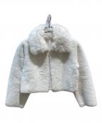 eimy istoireエイミーイストワール）の古着「スリーブコンビファージャケット」｜ホワイト