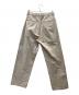 KURASHI&Trips PUBLISHING (クラシアンドトリップス パブリッシング) コットン テーパードパンツ ベージュ サイズ:T：3000円