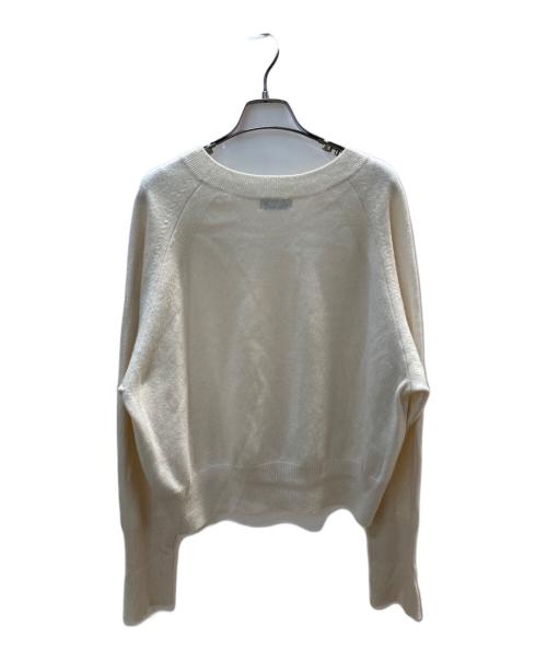 journal standard L'essage（ジャーナルスタンダード レサージュ）journal standard L'essage (ジャーナルスタンダード レサージュ) カシミヤ100 プルオーバー アイボリー サイズ:FREEの古着・服飾アイテム