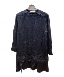 TOGA PULLA（トーガ プルラ）の古着「Cupra mini dress」｜ネイビー