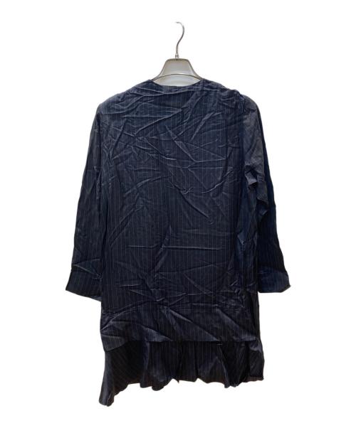 TOGA PULLA（トーガ プルラ）TOGA PULLA (トーガ プルラ) Cupra mini dress ネイビー サイズ:36の古着・服飾アイテム