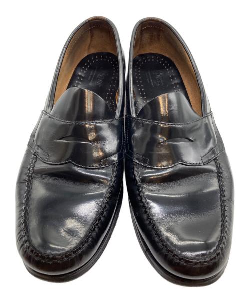 G.H.BASS&CO.（ジー・エイチ・バス・コー）G.H.BASS&CO. (ジー・エイチ・バス・コー) weejuns (ウィージャン) コインローファー ブラック サイズ:11の古着・服飾アイテム