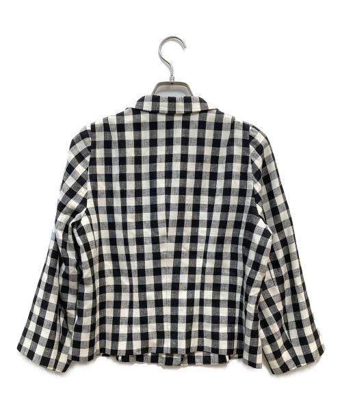 MOSCHINO（モスキーノ）MOSCHINO (モスキーノ) テーラードジャケット グレー サイズ:-の古着・服飾アイテム