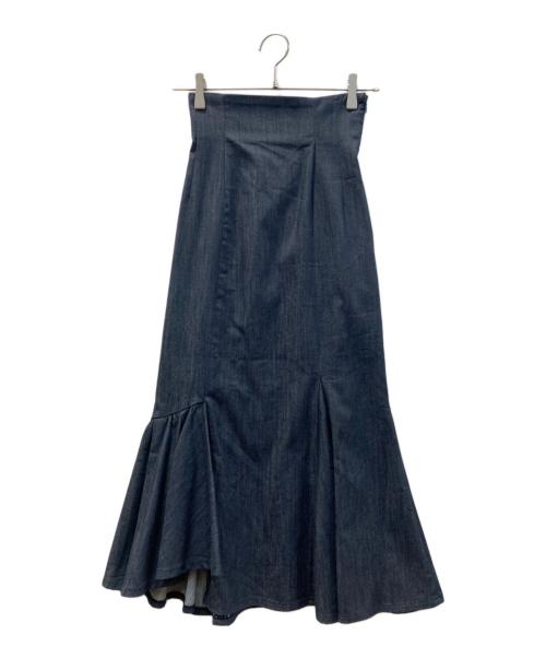 CELFORD（セルフォード）CELFORD (セルフォード) アシメマーメイドスカート ネイビー サイズ:UK 32の古着・服飾アイテム