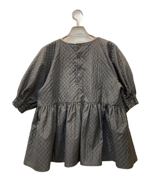 OHGA（オオガ）OHGA (オオガ) QUILTING BLOUSE ブラック サイズ:Mの古着・服飾アイテム