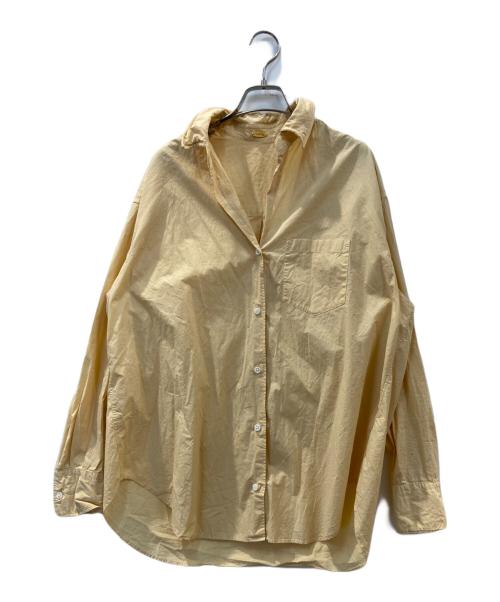 MUSE de Deuxieme Classe（ミューズ ドゥーズィエム クラス）MUSE de Deuxieme Classe (ミューズ ドゥーズィエム クラス) COTTON WASH シャツ オレンジ サイズ:FREEの古着・服飾アイテム