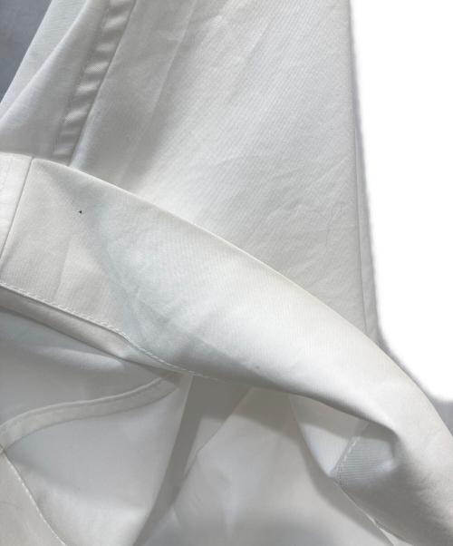 HYKE（ハイク）HYKE (ハイク) T/C PLEATED SHIRT DRESS ホワイト サイズ:1の古着・服飾アイテム