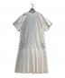 HYKE（ハイク）の古着「T/C PLEATED SHIRT DRESS」｜ホワイト