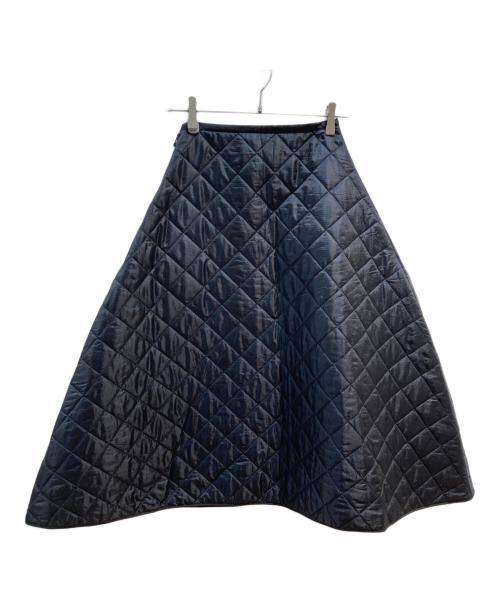 MADISON BLUE（マディソンブルー）MADISON BLUE (マディソンブルー) MI-MOLLET FLARE SK QUILTING ブラック サイズ:Sの古着・服飾アイテム