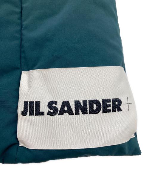 JIL SANDER+（ジルサンダープラス）JIL SANDER+ (ジルサンダープラス) ダウンマフラー グリーン サイズ:U 未使用品の古着・服飾アイテム