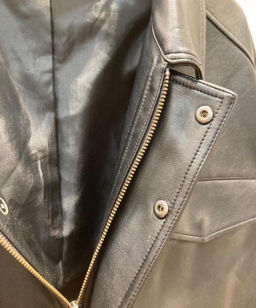 GOOD BETTERBEST（グッドベターベスト）GOOD BETTERBEST (グッドベターベスト) エコレザービッグジャケット ブラック サイズ:1の古着・服飾アイテム