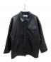 GOOD BETTERBEST（グッドベターベスト）の古着「エコレザービッグジャケット」｜ブラック