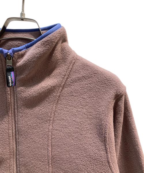 Patagonia（パタゴニア）Patagonia (パタゴニア) ハーフボタン フリースジャケット ブラウン×ベージュ サイズ:Mの古着・服飾アイテム
