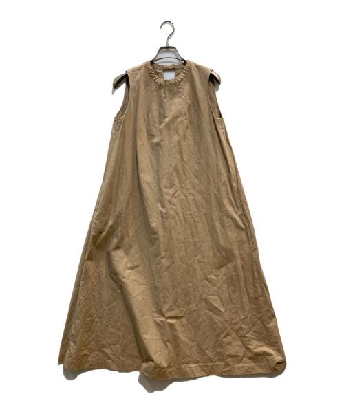 Ron Herman（ロンハーマン）Ron Herman (ロンハーマン) ノースリーブワンピース ベージュ サイズ:XSの古着・服飾アイテム