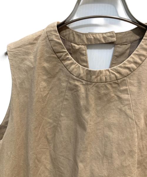 Ron Herman（ロンハーマン）Ron Herman (ロンハーマン) ノースリーブワンピース ベージュ サイズ:XSの古着・服飾アイテム