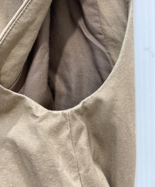 Ron Herman（ロンハーマン）Ron Herman (ロンハーマン) ノースリーブワンピース ベージュ サイズ:XSの古着・服飾アイテム