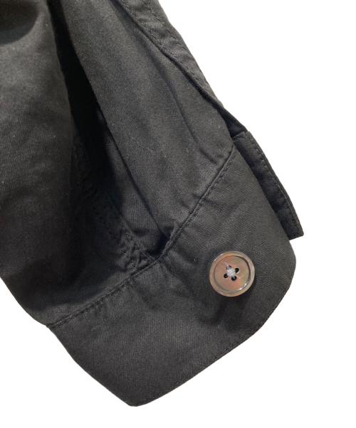 自由区（ジユウク）自由区 (ジユウク) テンセルデニム シャケット ブラック サイズ:38の古着・服飾アイテム
