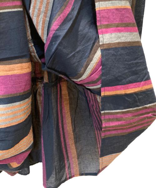 ne quittez pas（ヌキテパ）ne quittez pas (ヌキテパ) ストライプパンツ ネイビー サイズ:-の古着・服飾アイテム