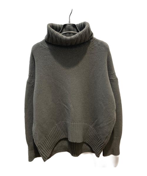 GALERIE VIE（ギャルリーヴィー）GALERIE VIE (ギャルリーヴィー) タートルネッウールクニット グレー サイズ:Sの古着・服飾アイテム