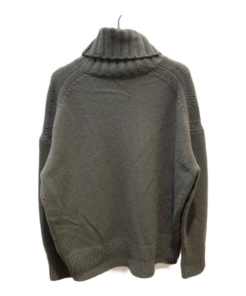 GALERIE VIE（ギャルリーヴィー）GALERIE VIE (ギャルリーヴィー) タートルネッウールクニット グレー サイズ:Sの古着・服飾アイテム