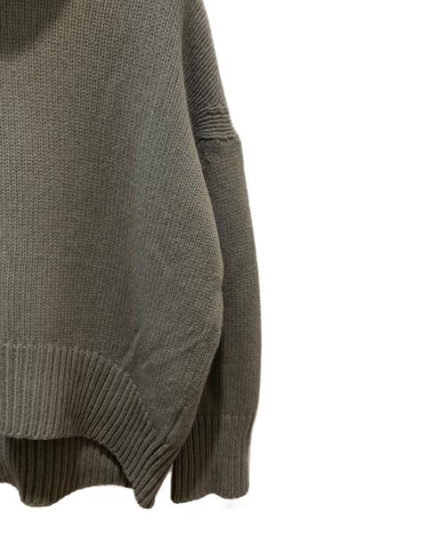 GALERIE VIE（ギャルリーヴィー）GALERIE VIE (ギャルリーヴィー) タートルネッウールクニット グレー サイズ:Sの古着・服飾アイテム