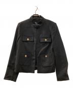 ZARAザラ）の古着「金釦ブレザー」｜ブラック